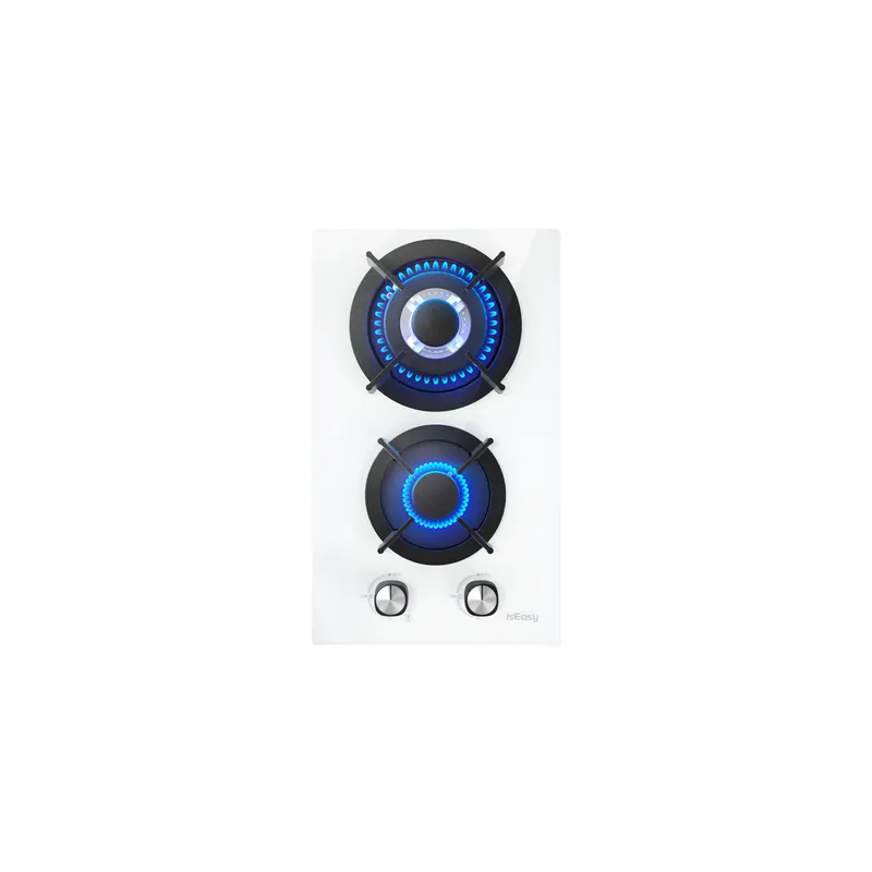 ISEASY MGBG-312A gas hob, 2 burners (white)